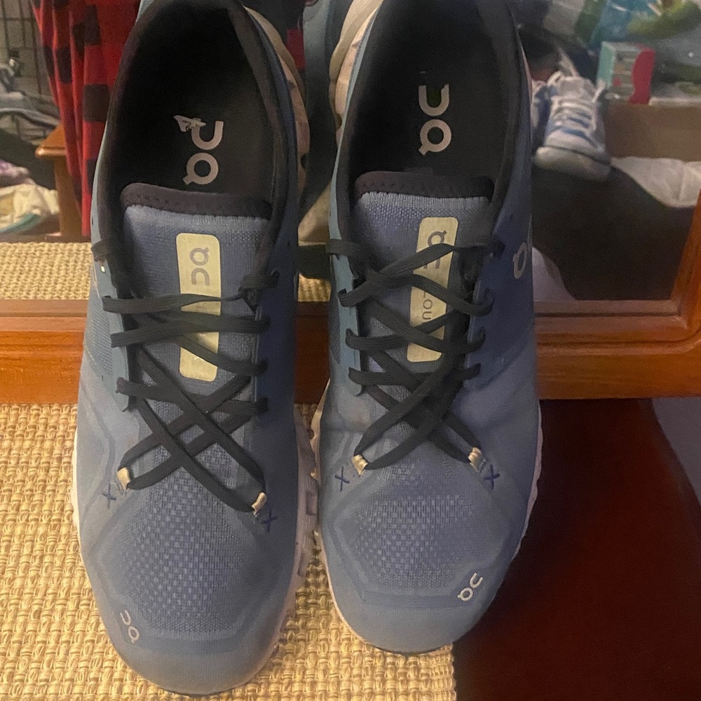 On Cloud Men's Running/Training Blue Athletic Shoes